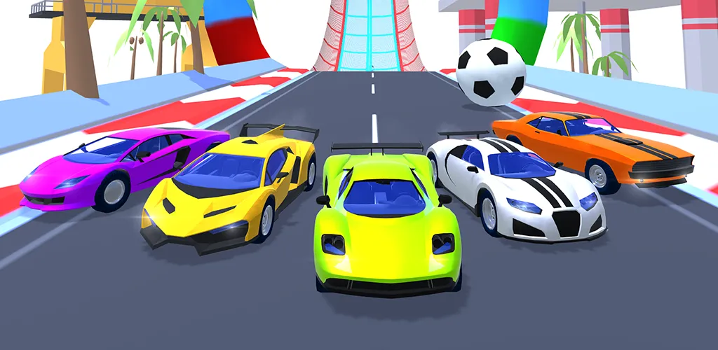 Car Race 3D - Racing Master (С  3D  Гонки на автомобилях 3D)  [МОД Unlocked] Screenshot 5