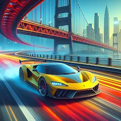 Скачать взломанную Car Race 3D - Racing Master (С  3D  Гонки на автомобилях 3D)  [МОД Unlocked] - полная версия apk на Андроид