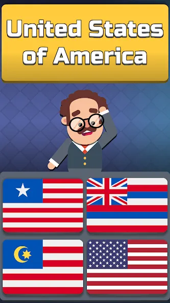 Geography: Flags Quiz Game  [МОД Mega Pack] Screenshot 1