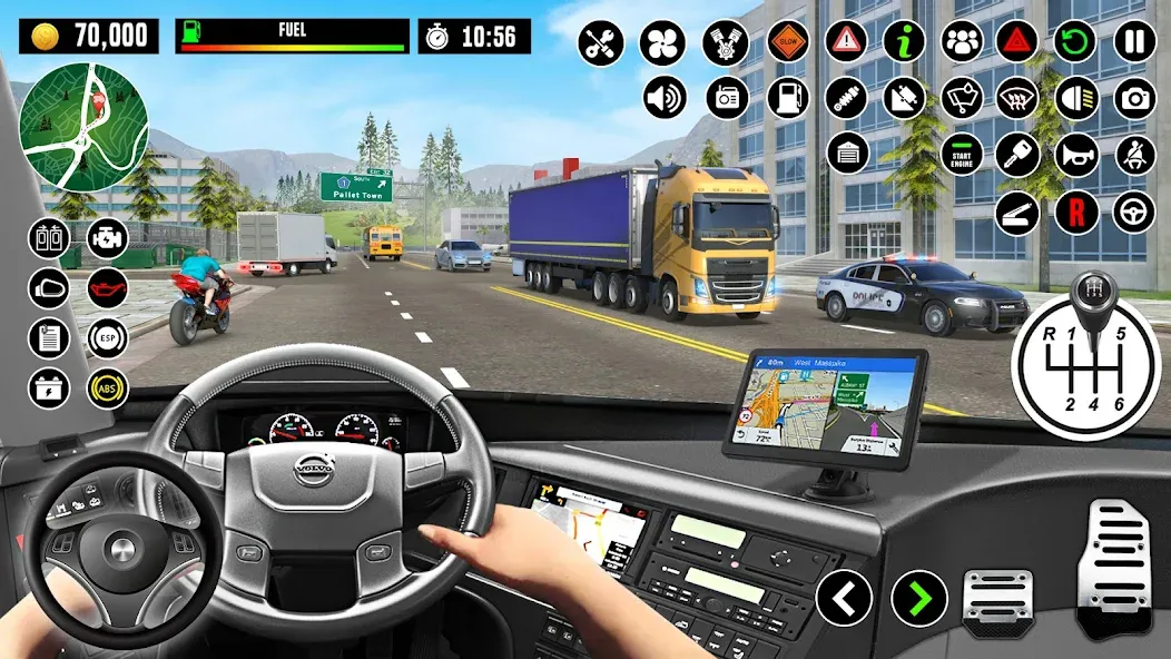 Bus Driving School : Bus Games  [МОД Меню] Screenshot 3