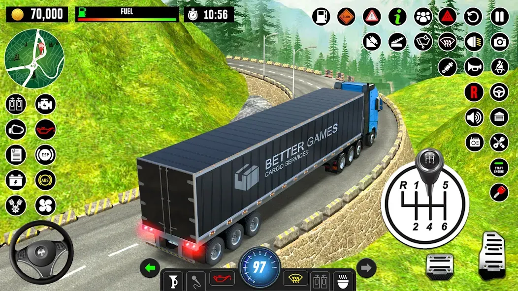 Truck Games - Driving School  [МОД Меню] Screenshot 3