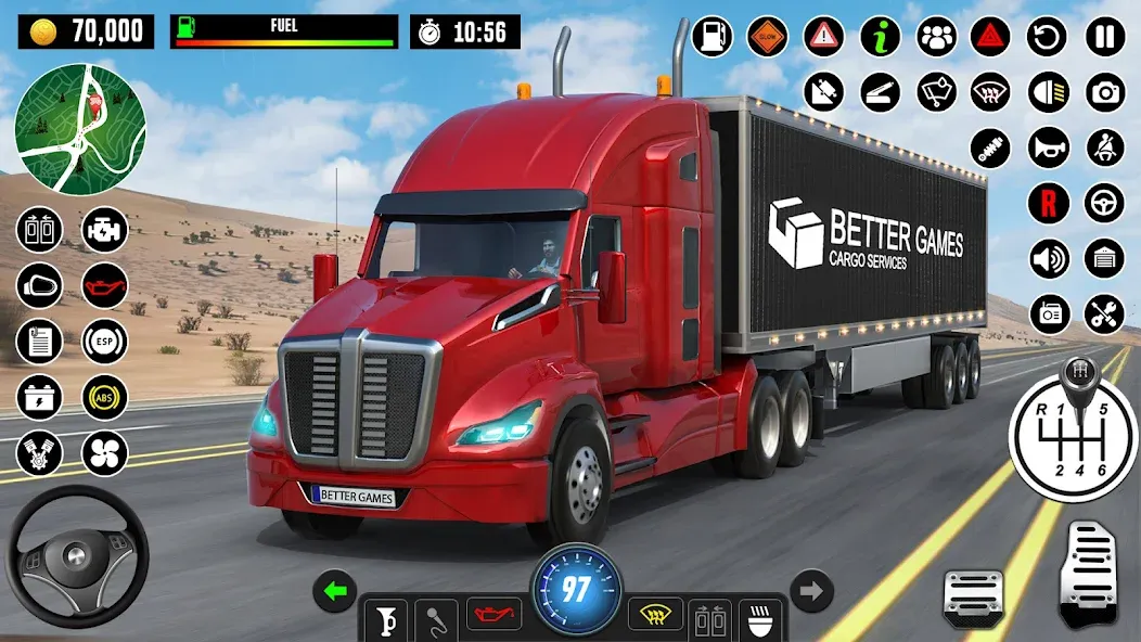 Truck Games - Driving School  [МОД Меню] Screenshot 5