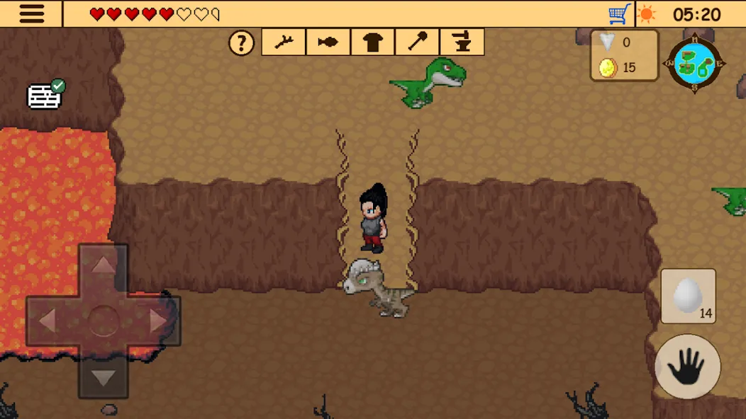 Survival RPG 3:Lost in time 2D (Сурвивал РПГ 3)  [МОД Много монет] Screenshot 1