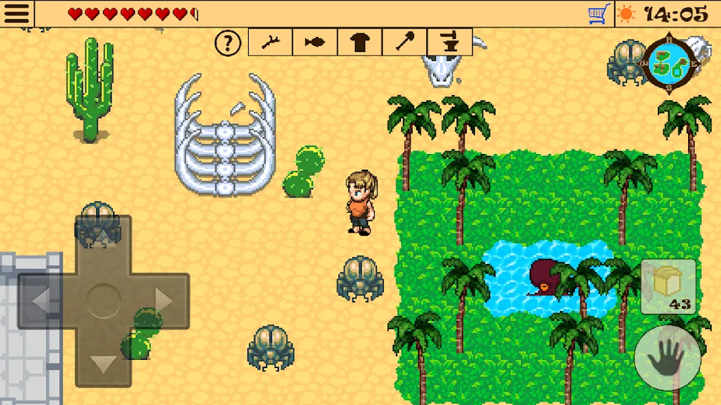 Survival RPG 2:Temple Ruins 2D (Сурвивал РПГ 2)  [МОД Unlimited Money] Screenshot 1