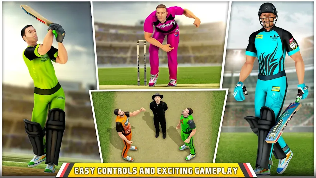 Aussie T20 Cricket Game 2023  [МОД Все открыто] Screenshot 2