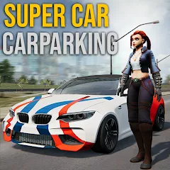 Скачать взлом Super car parking - Car games  [МОД Много монет] - полная версия apk на Андроид