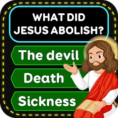 Взломанная Daily Bible Trivia: Quiz Games  [МОД Unlocked] - стабильная версия apk на Андроид