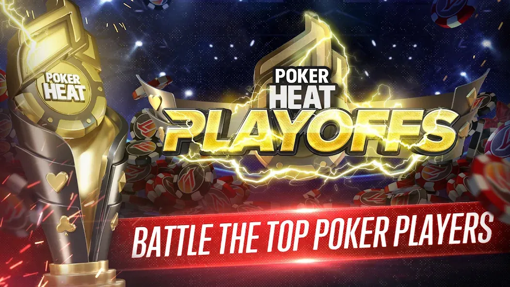 Poker Heat™ Texas Holdem Poker (Покер Хит)  [МОД Бесконечные деньги] Screenshot 3