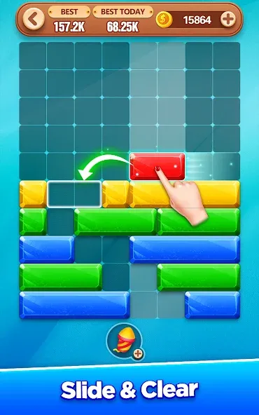 Block Crush - Puzzle Game  [МОД Бесконечные монеты] Screenshot 4