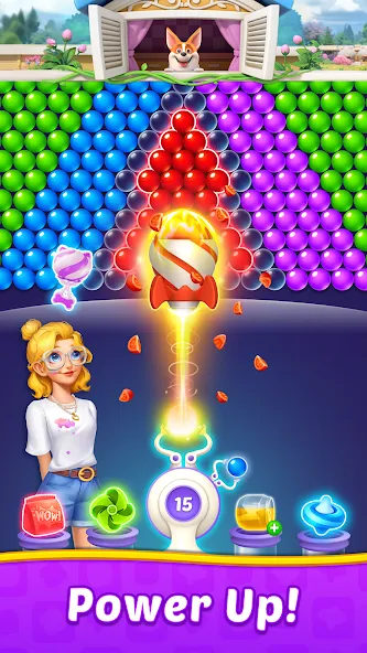 Bubble Shooter Home  [МОД Unlocked] Screenshot 2