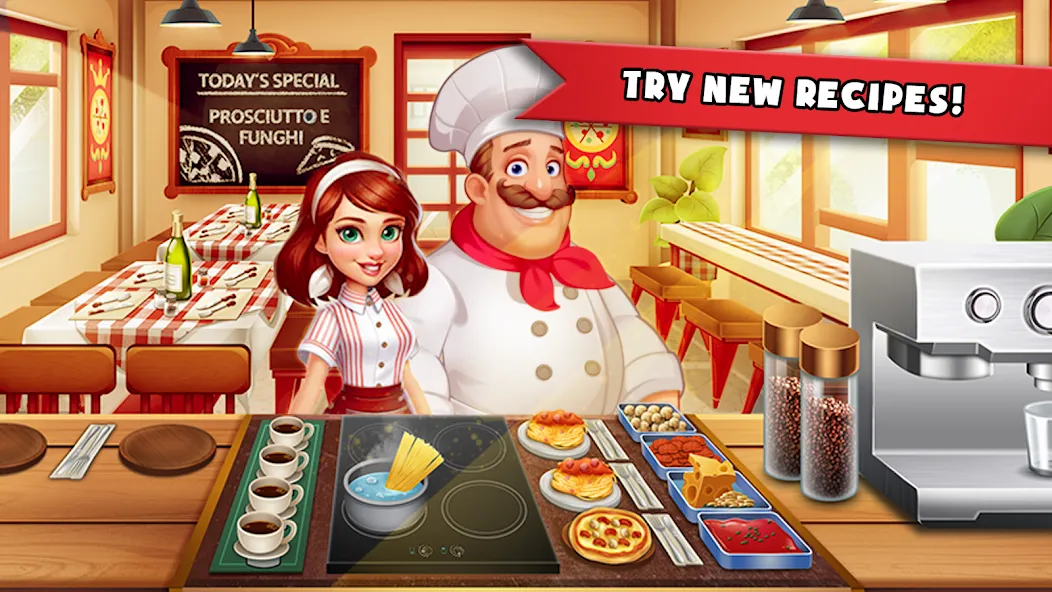 Cooking Madness: A Chef's Game  [МОД Бесконечные деньги] Screenshot 1