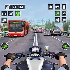 Взломанная 3d Bike Racing Bike Race Games  [МОД Unlocked] - стабильная версия apk на Андроид
