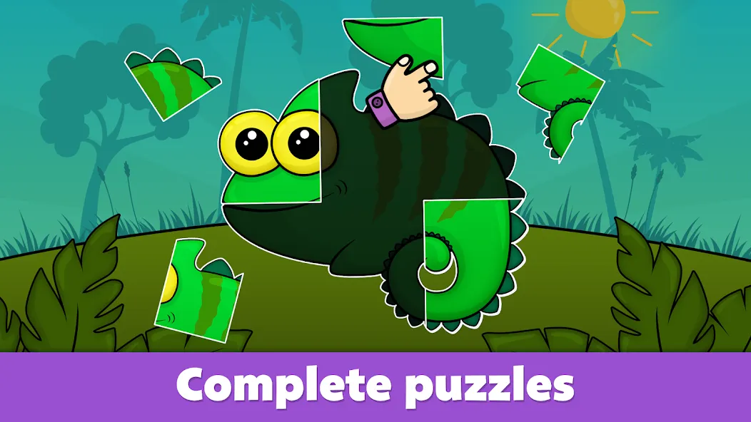 Kids Puzzle Games 2-5 years  [МОД Много монет] Screenshot 3