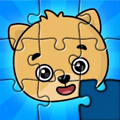 Взлом Kids Puzzles: Games for Kids  [МОД Unlocked] - последняя версия apk на Андроид