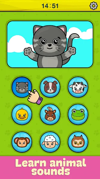 Bimi Boo Baby Phone for Kids  [МОД Меню] Screenshot 2