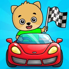 Взломанная Bimi Boo Car Games for Kids  [МОД Много денег] - полная версия apk на Андроид