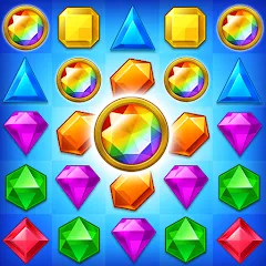 Скачать взлом Jewel Match King  [МОД Все открыто] - полная версия apk на Андроид