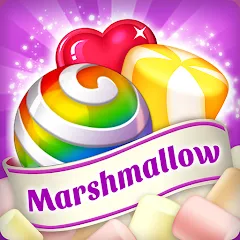 Взломанная Lollipop & Marshmallow Match3  [МОД Mega Pack] - последняя версия apk на Андроид