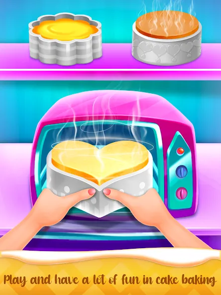 Cake Maker Cooking Cake Games (Кейк Мейкер кулинарные игры на приготовление тортов)  [МОД Все открыто] Screenshot 5