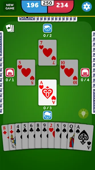 Spades - Card Game (Спейдс)  [МОД Mega Pack] Screenshot 2