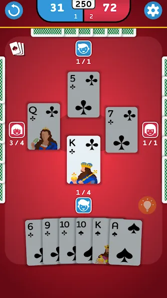 Spades - Card Game (Спейдс)  [МОД Mega Pack] Screenshot 4