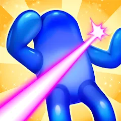 Скачать взлом Blob Shooter 3D — Assassin Hit  [МОД Unlimited Money] - стабильная версия apk на Андроид