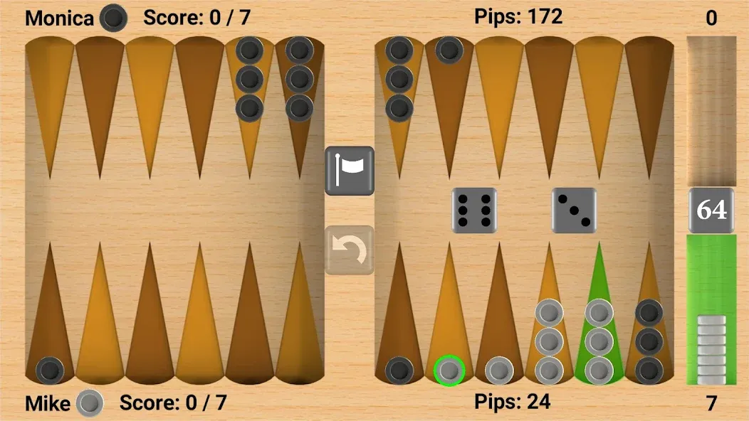 Bluetooth Backgammon  [МОД Много монет] Screenshot 4