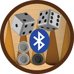 Скачать взломанную Bluetooth Backgammon  [МОД Много монет] - последняя версия apk на Андроид