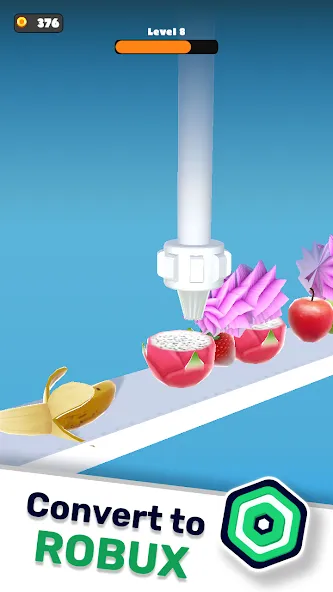 Topping Cream Robux Roblominer (Топпинг Крем Робукс Робломайнер)  [МОД Menu] Screenshot 3