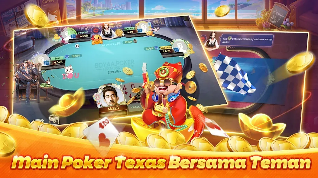 Poker Texas Boyaa (Покер Техас Бояа)  [МОД Все открыто] Screenshot 2