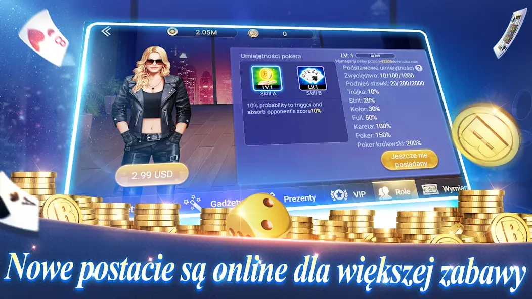 Texas Poker Polski  (Boyaa) (Техасский Покер Польский)  [МОД Menu] Screenshot 1