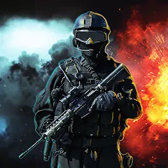 Взлом Black Commando : War Game (Блэк Коммандо)  [МОД Много монет] - последняя версия apk на Андроид