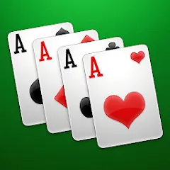 Скачать взломанную Solitaire: Classic Card Games (Солитер)  [МОД Бесконечные монеты] - последняя версия apk на Андроид