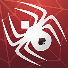 Взломанная Spider Solitaire  [МОД Menu] - последняя версия apk на Андроид