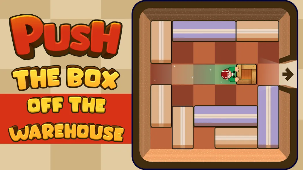 Push Box Out (Пуш Бокс Аут)  [МОД Unlocked] Screenshot 1