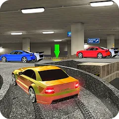 Взломанная Street Car Parking: Car Games  [МОД Много денег] - стабильная версия apk на Андроид