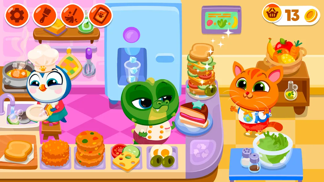 Bubbu School - My Virtual Pets (Буббу Скул)  [МОД Меню] Screenshot 2