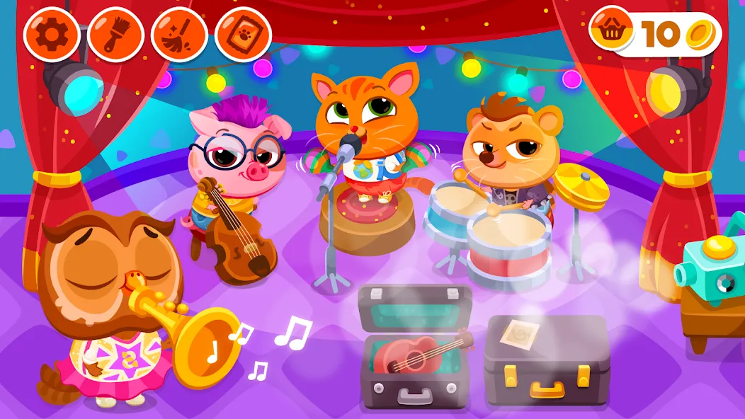 Bubbu School - My Virtual Pets (Буббу Скул)  [МОД Меню] Screenshot 3