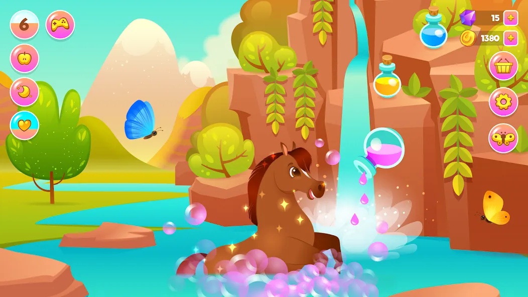 Pixie the Pony - Virtual Pet (Пикси зе Пони)  [МОД Много денег] Screenshot 1