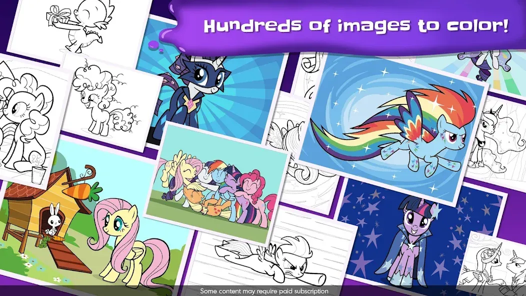 My Little Pony Color By Magic (Май Литл Пони)  [МОД Много монет] Screenshot 4