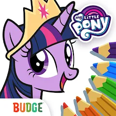 Взлом My Little Pony Color By Magic (Май Литл Пони)  [МОД Много монет] - стабильная версия apk на Андроид