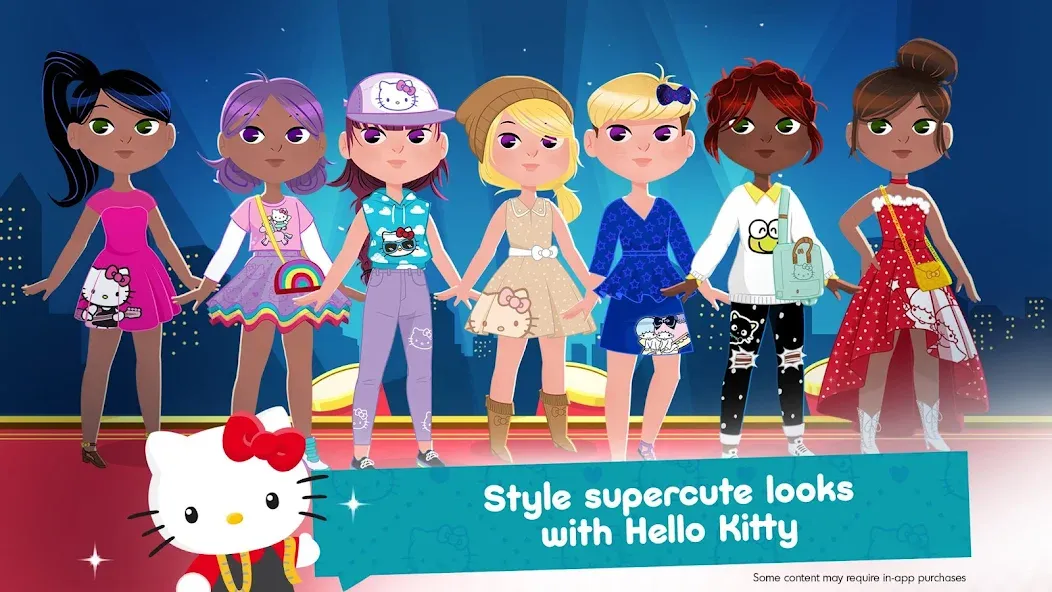 Hello Kitty Fashion Star  [МОД Unlocked] Screenshot 1