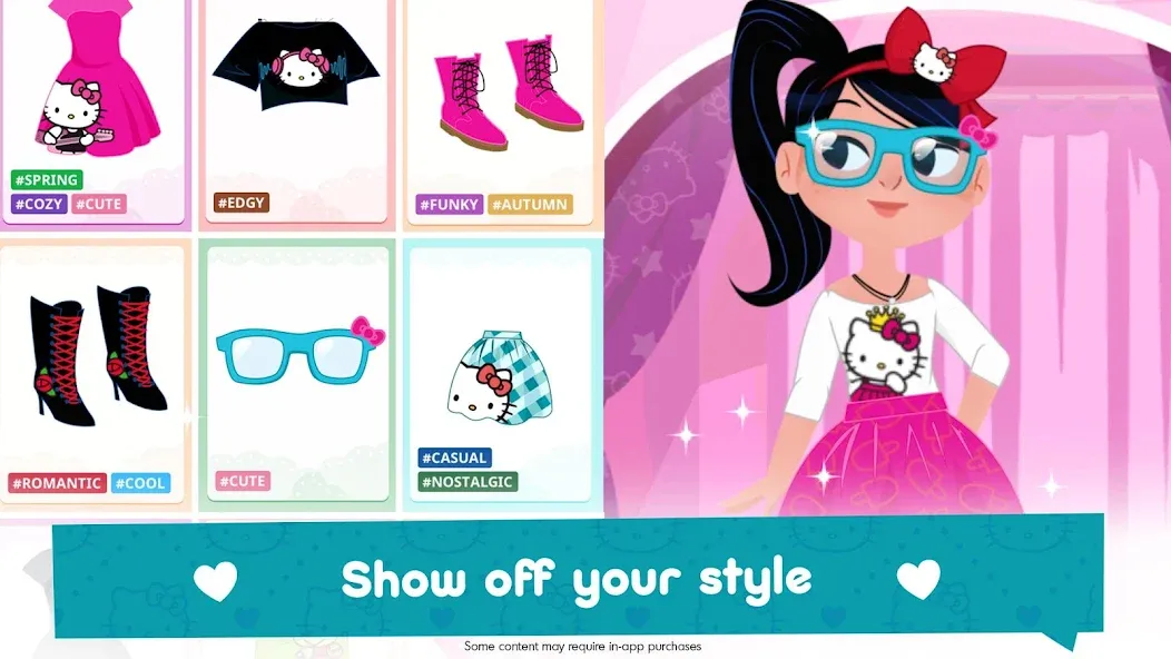 Hello Kitty Fashion Star  [МОД Unlocked] Screenshot 5