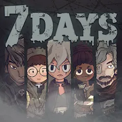 Скачать взлом 7Days! : Mystery Visual Novel  [МОД Menu] - последняя версия apk на Андроид