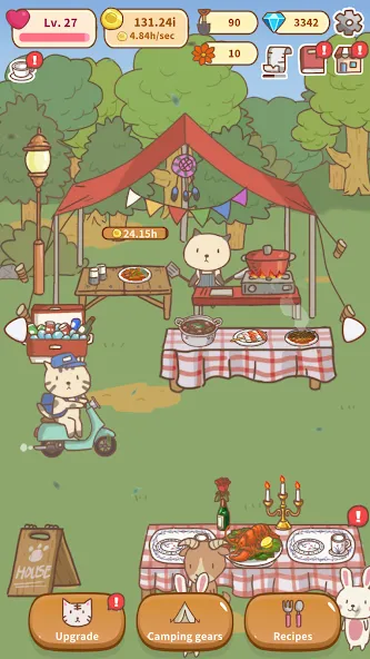 Animal Camping: Idle Camp (Анимал Кемпинг)  [МОД Mega Pack] Screenshot 5