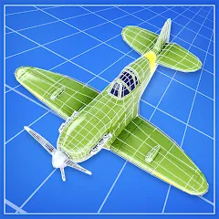 Взломанная Idle Planes: Build Airplanes (Айдл Плейнс)  [МОД Все открыто] - полная версия apk на Андроид