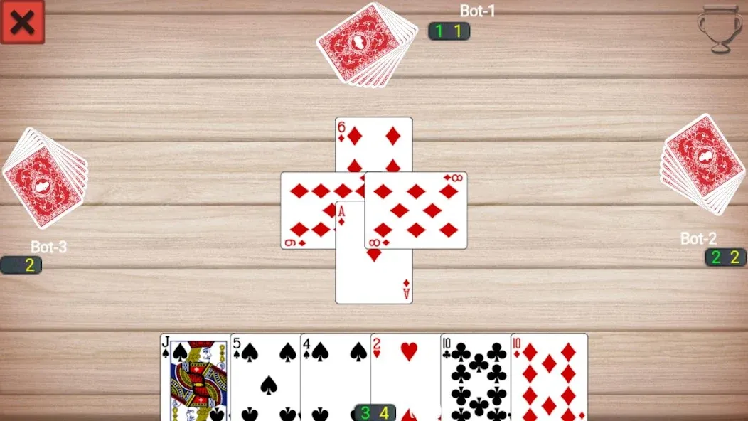 Callbreak Master - Card Game (Коллбрейк Мастер)  [МОД Бесконечные монеты] Screenshot 4