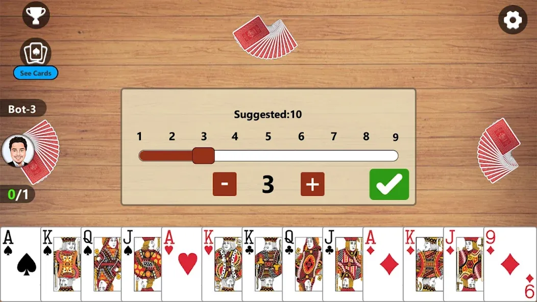 Callbreak Master 3 - Card Game  [МОД Unlocked] Screenshot 5