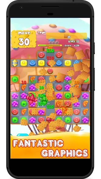 Candy 2024-Candy Match 3 Game (Кэнди 2023)  [МОД Меню] Screenshot 5