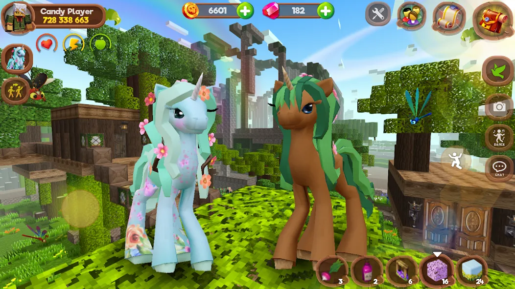 Pony World Craft  [МОД Все открыто] Screenshot 3